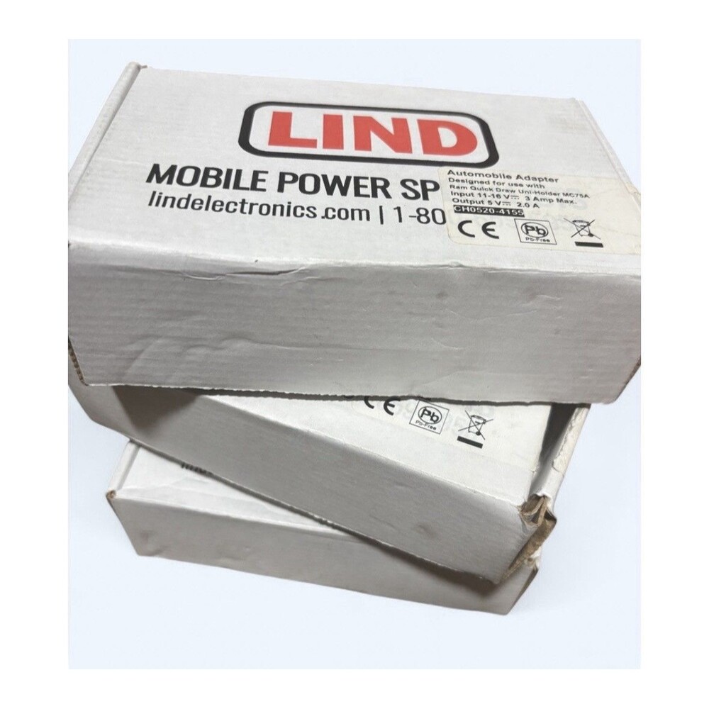 Lind Electronics Automobile Adapter CH0520-4155 RAM Uni-Holder MC75A NIB⁠ x4
